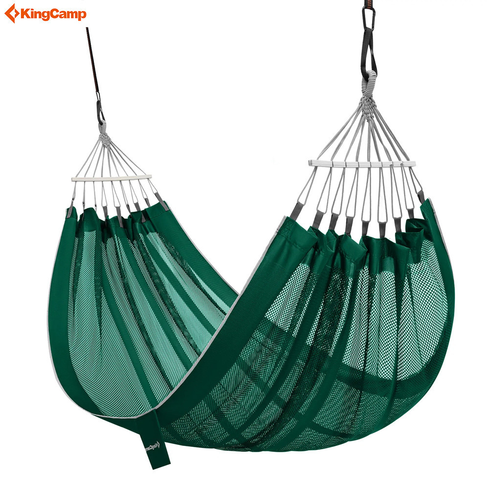 KingCamp Mesh Portable with 2 Tree Straps Lightweight Camping Indoor Outdoor Hammocks