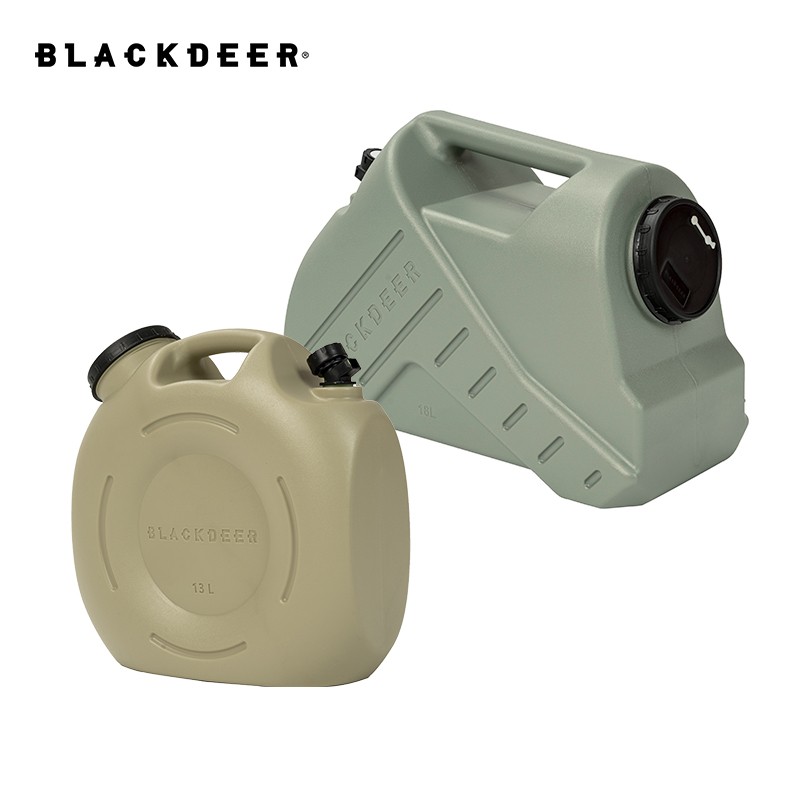 Blackdeer Outdoor Water Bucket PE Square  13 Ltr / 18 Ltr