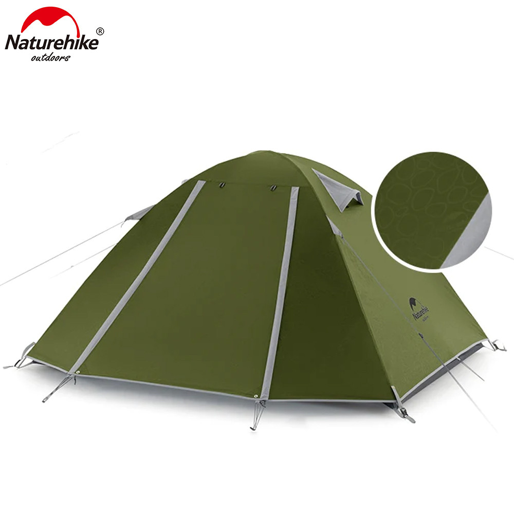 P-Series Aluminum Pole Tent With New Material 210T65D Embossed Design