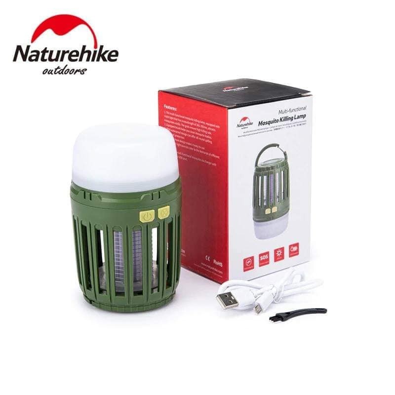 Naturehike Multi Functional Mosquito Killer Outdoor Super Bright USB Rechargeable LED Tent Camp Light