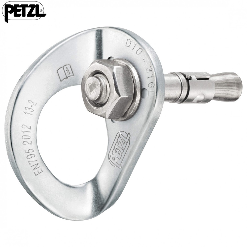 Petzl Coeur Bolt Steel Anchor for Rock Climbing, Wall Climbing