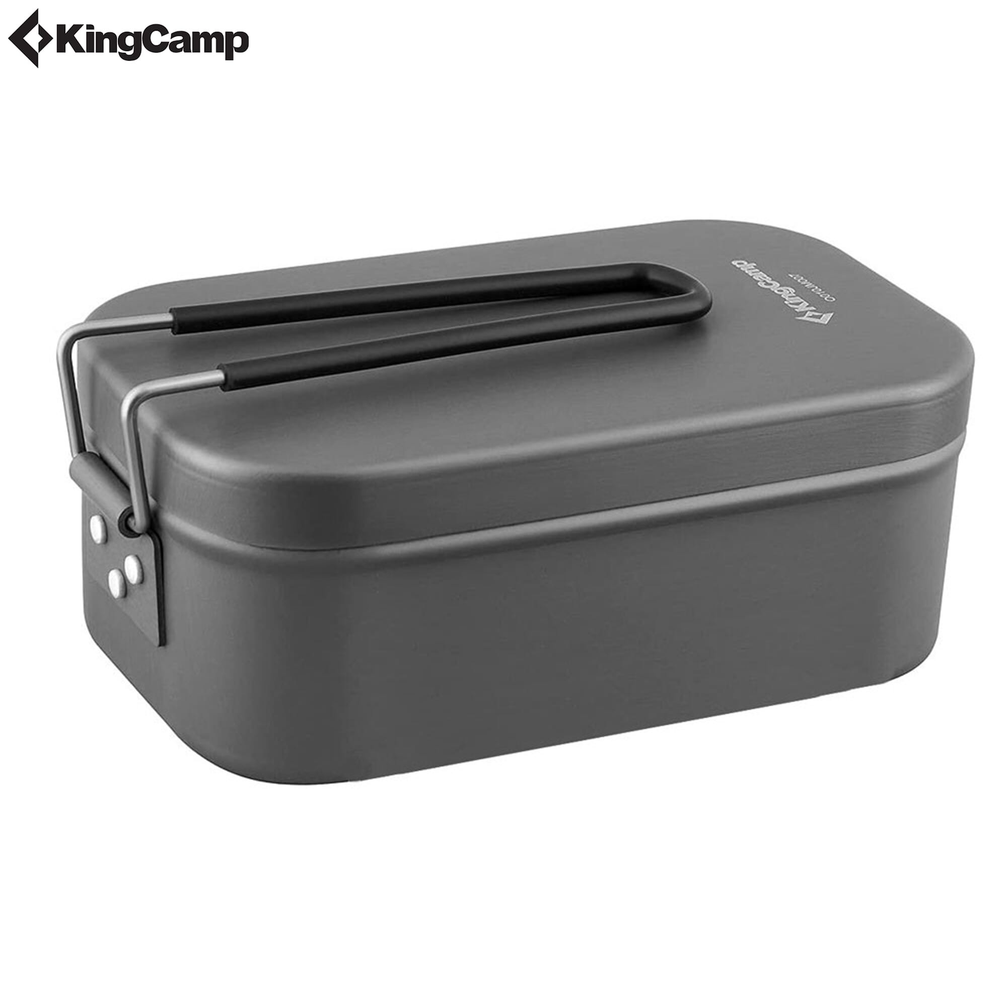 KingCamp Aluminum Outdoor Hiking Backpacking Camping Cookware Lunch Container KA-2127