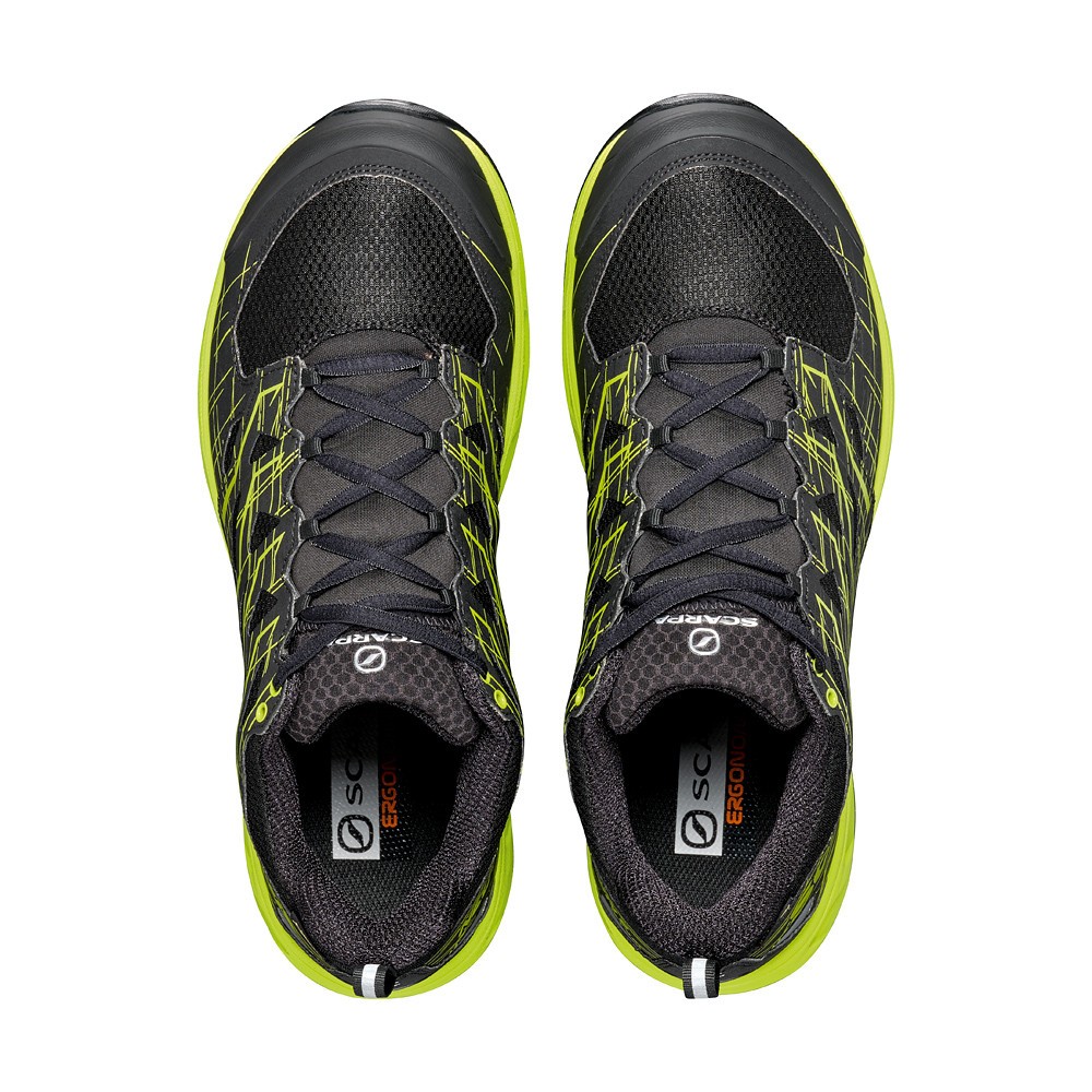Scarpa Neutron 2 Gtx Branded Running Shoe Black Green Tender