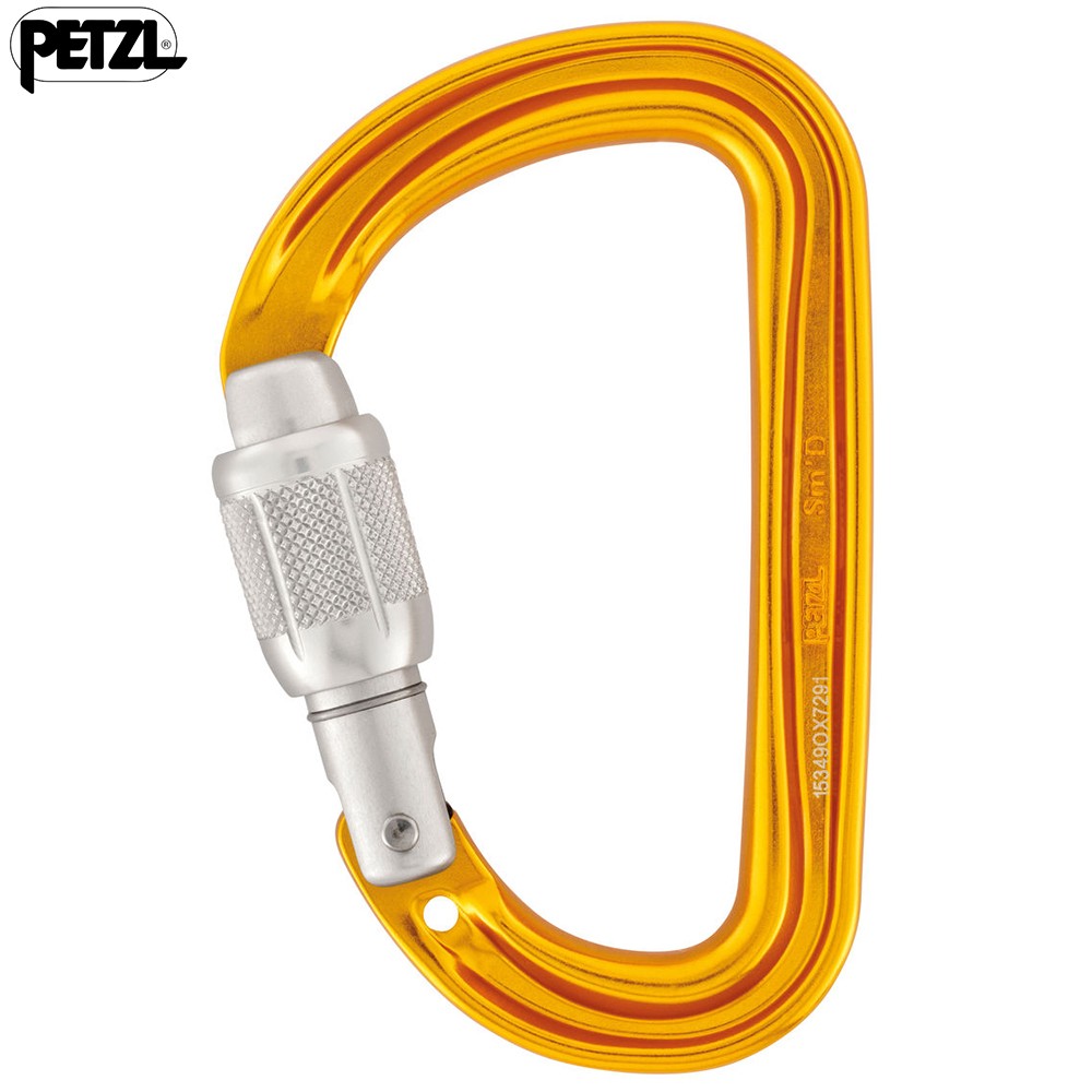 PETZL SM'D Screw Lock / Twist Lock Carabiner