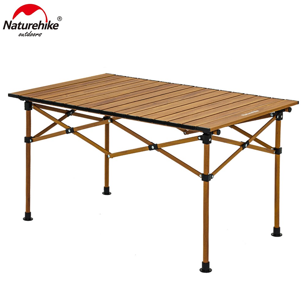 Naturehike  Camping Barbecue Aluminum Alloy Wood Table