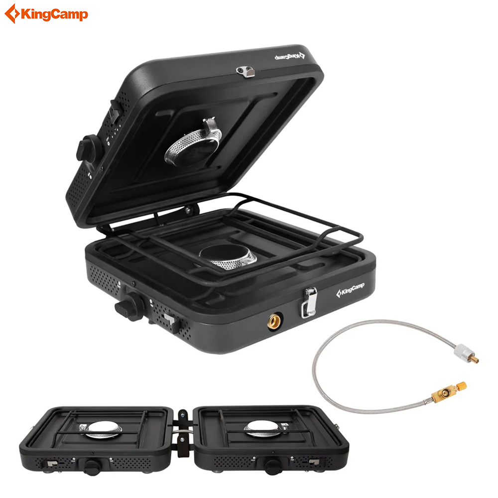 Kingcamp 2 Burner Folding Camping Stove