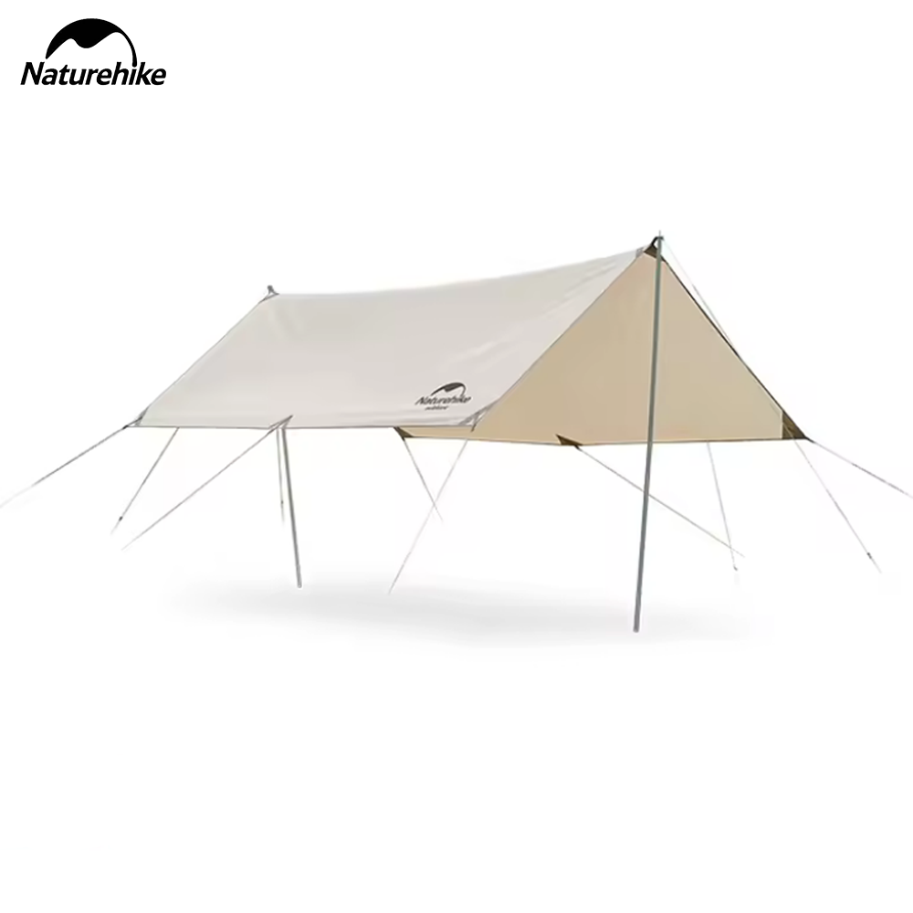 Naturehike Girder Shelter Tarp With 2 Poles Sil. Coated