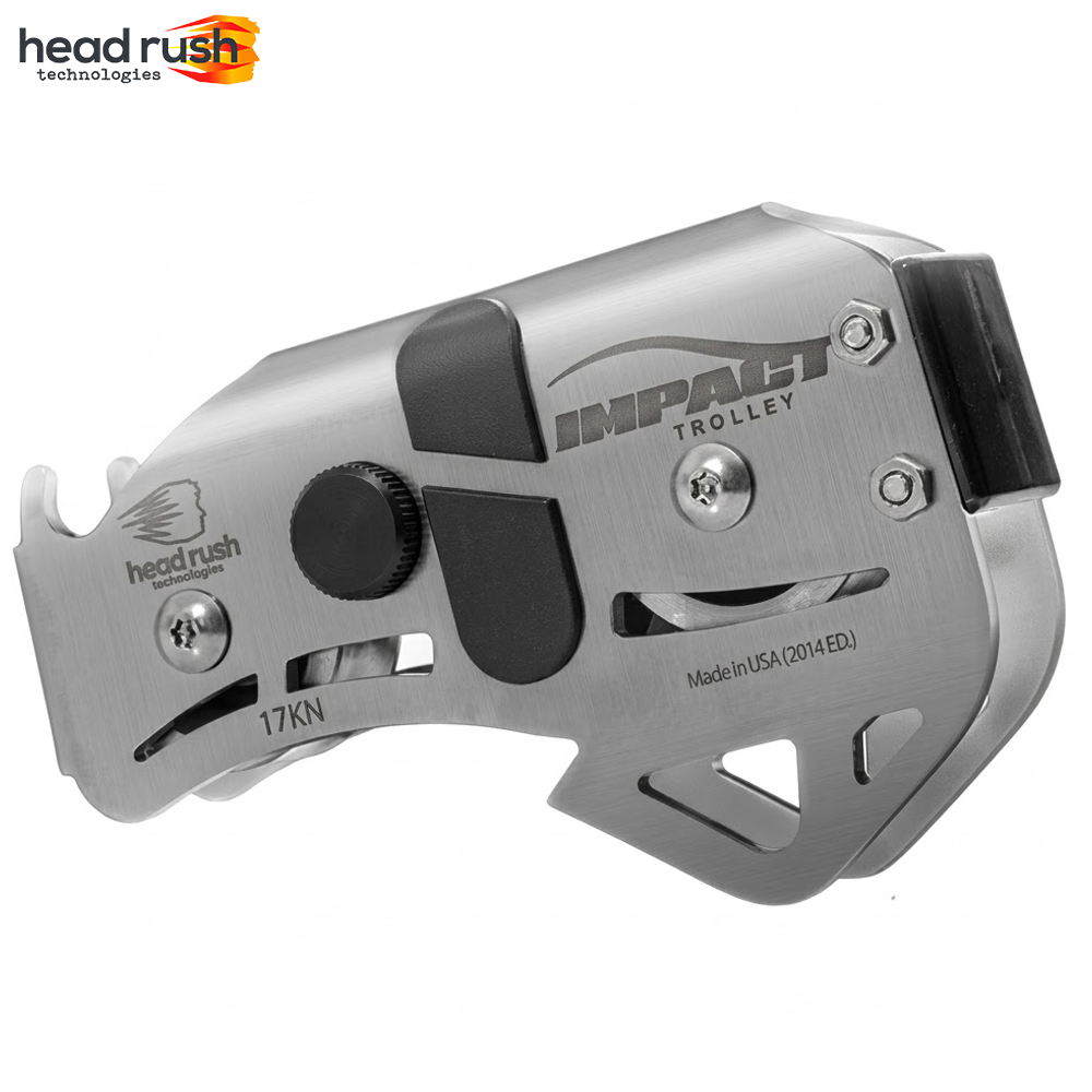 Head Rush Impact Zip Line Trolley