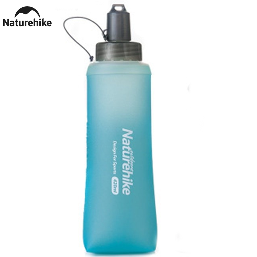 Naturehike Sports Water Bag TPU Soft Bottle With Straw