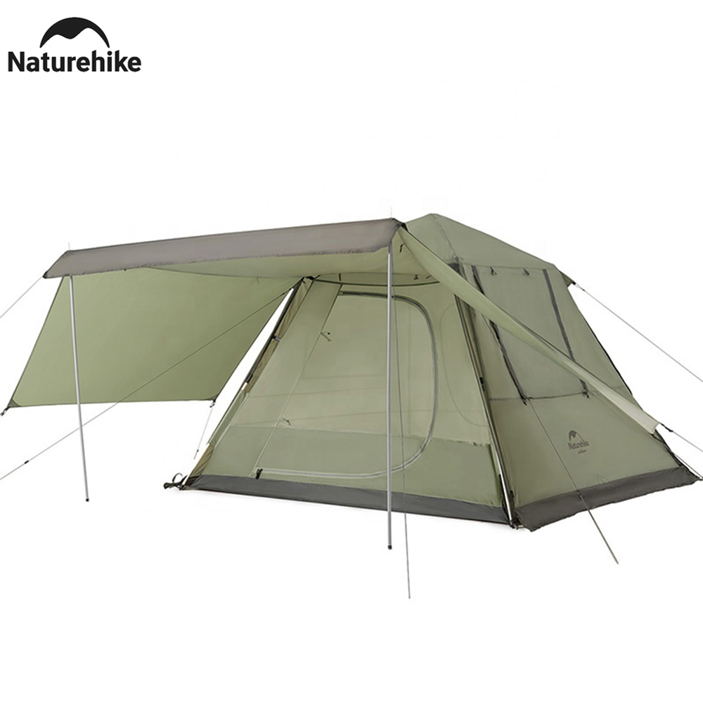 Naturehike Ango Pop Up Tent Automatic Tent Outdoor Portable Folding 3 Person Family Tent for Camping Park