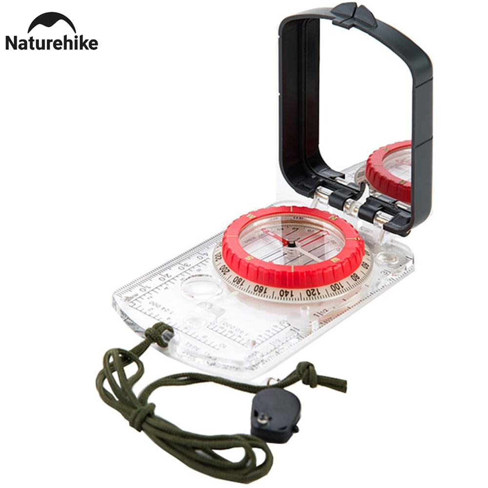 Naturehike Outdoor Light Multipurpose Compass With Ruler