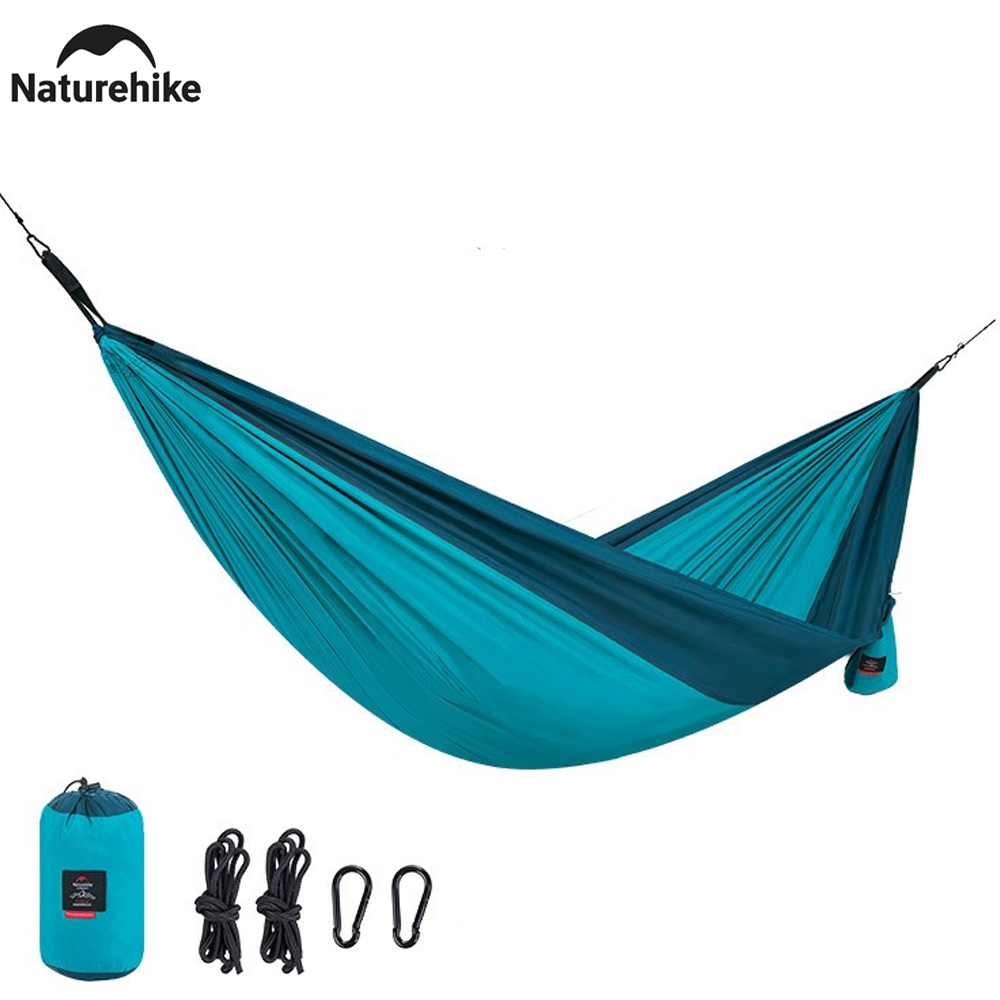 NatureHike Ultralight Single Person Camping Hammock With Tree Strap