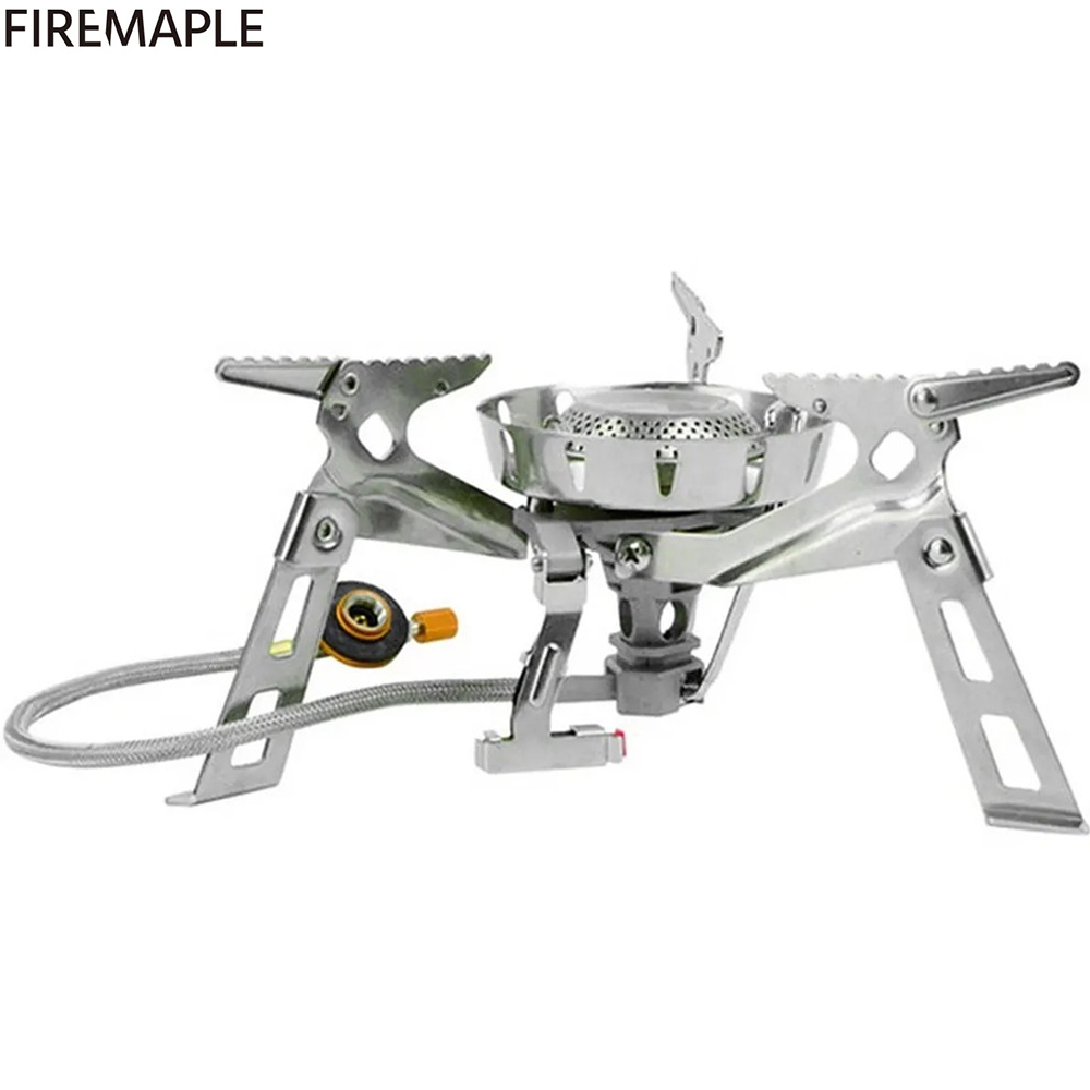 Fire Maple FMS-123 Hardrock Camping Gas Burners Windproof 3600W Remote Gas Stove, Outdoor Fire Stove