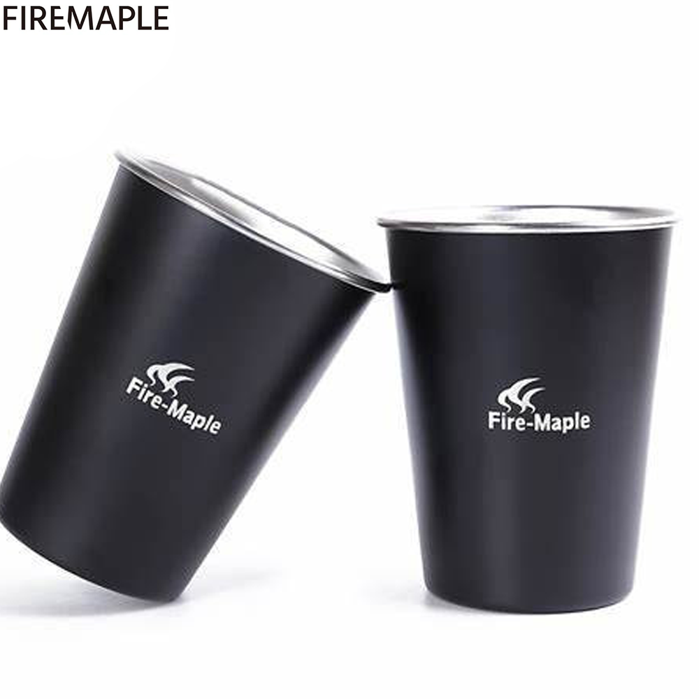 Fire Maple Antarcti Stainless Steel Mug for Hiking, Climbing, Camping, Outdoor, Travel 350ml (2 pcs Set)
