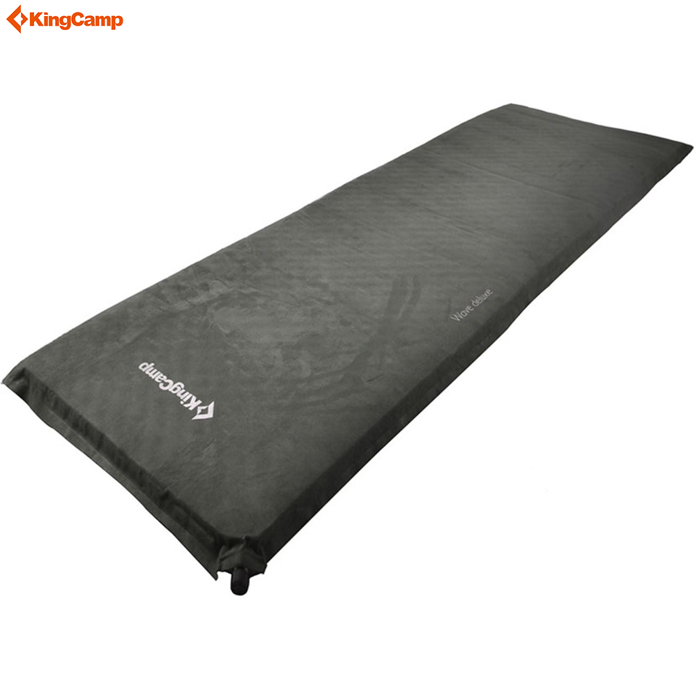 Kingcamp Camp Pad Mat Deluxe Single Damp-Proof Lightweight Self-Inflating