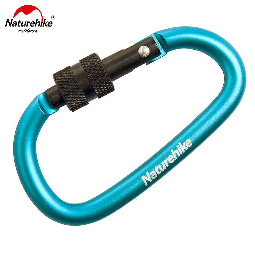 Naturehike 6 cm D Type Multifunctional Carabiner With Lock