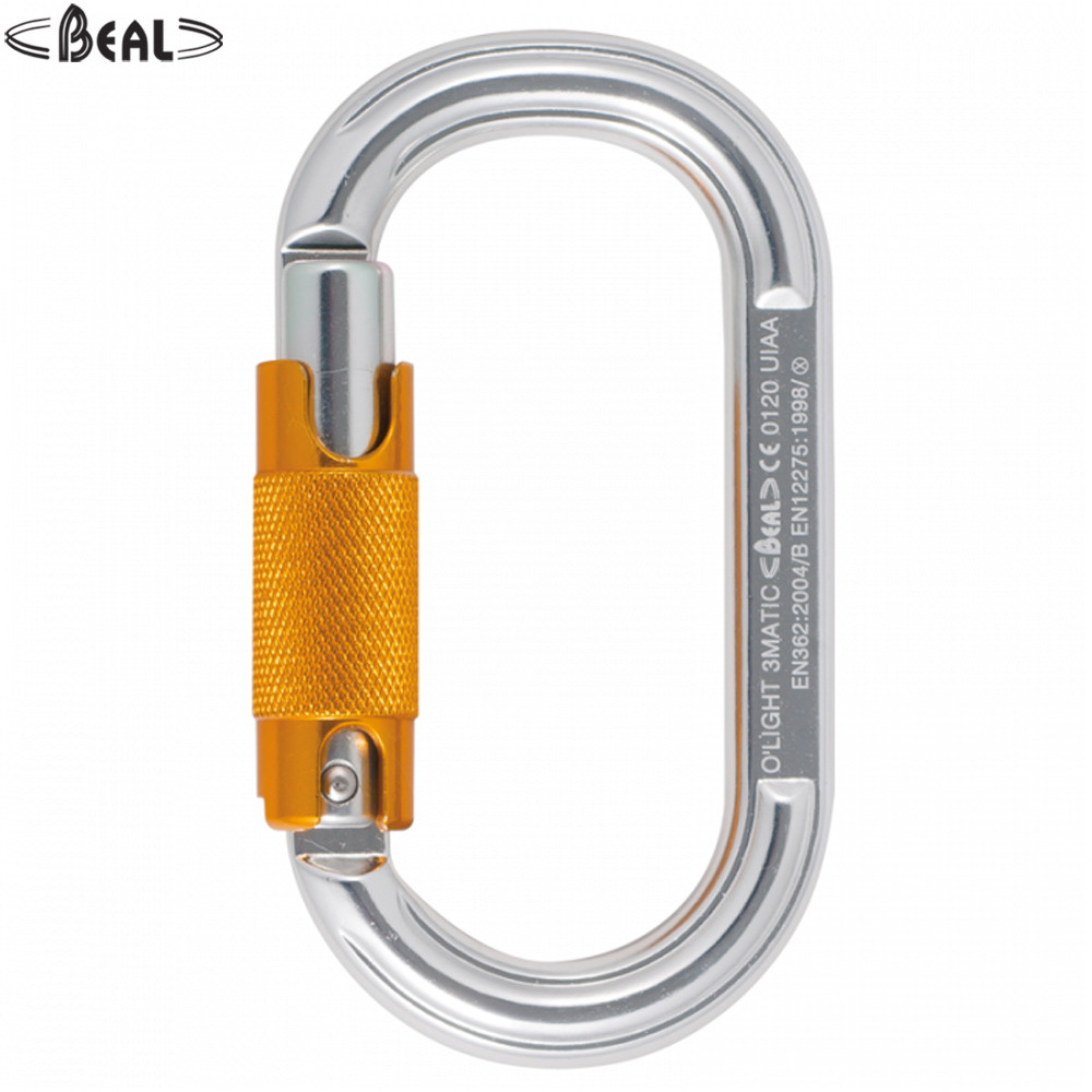 BEAL O’Light 3-Matic Aluminium Carabiner